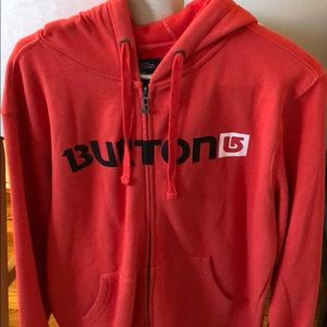 Burton Snowboards sweatshirt hoody medium